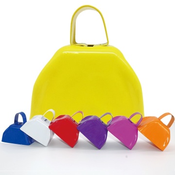 Simple multi-color 3-inch cowbell