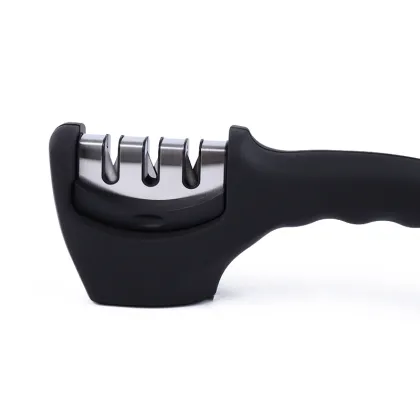 New 2024 3-Stage Knife Tool Sharpener: Universal Handheld Knife Sharpening Tool