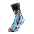 Socks men's winter mid-tube trend printing stockings