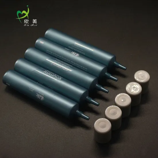 Promotional Beautiful Stylish Cool plastic tube for cosmetics packaging 100ml