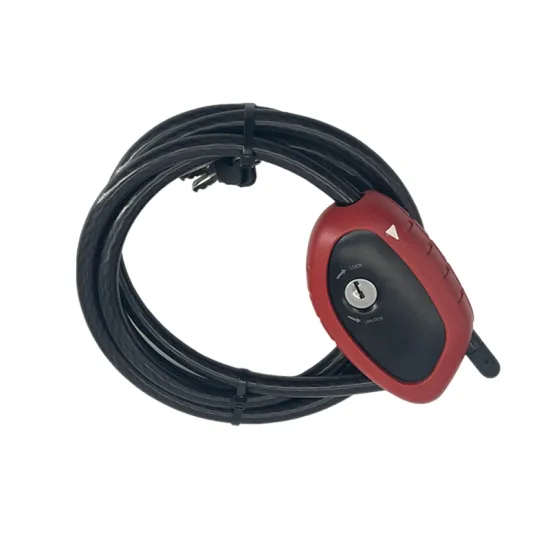 Adjustable Metal Weather Resistant Cable Lock For Outdoor