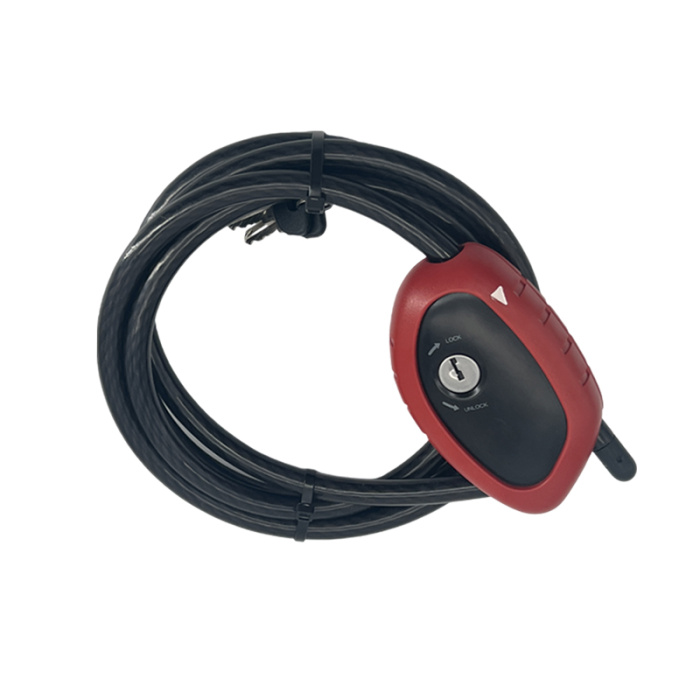 Регулируемая металлическая метеонечная кабельная блокировка для наружного