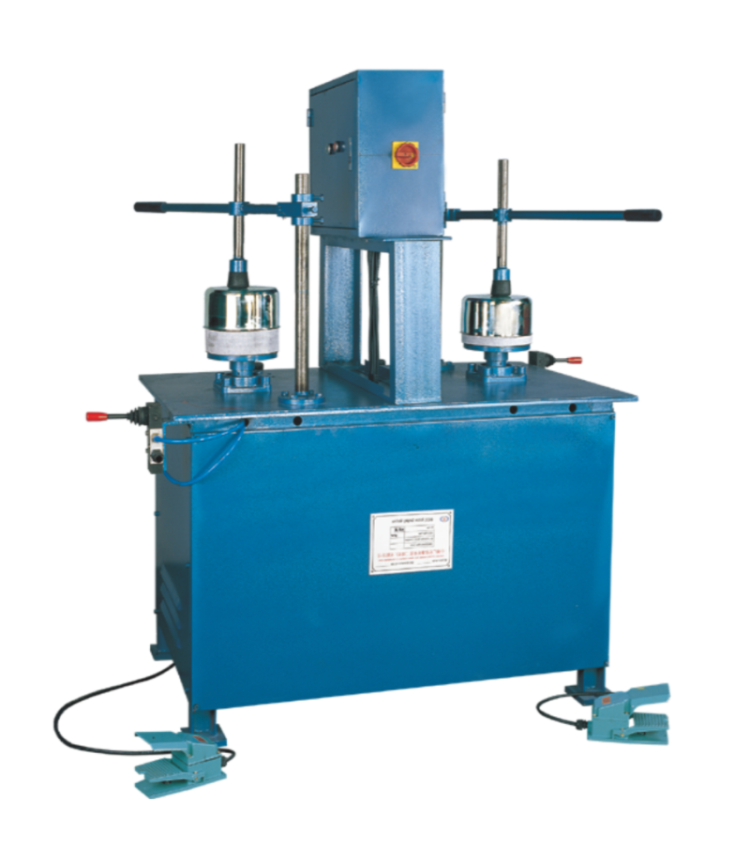 Manual industrial polishing machine for tableware making