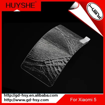 HUYSHE 9h supershieldz screen protector for tempered glass screen protector/film/sheet/cover for xiaomi mi5