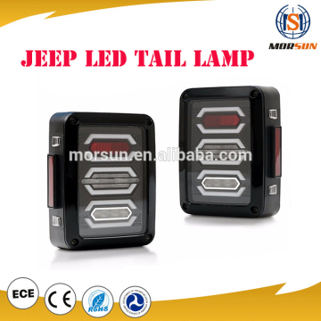 07-16 Jeep Wrangler JK LED Tail Light Brake Reverse Rear Turn Signal Lamp IP67