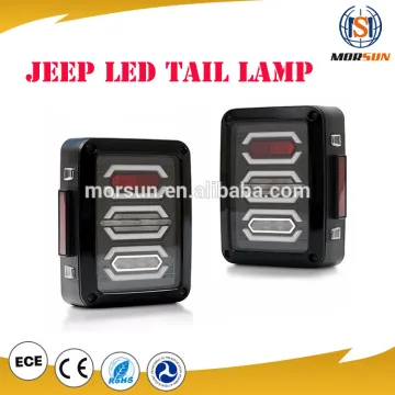 07-16 Jeep Wrangler JK LED Tail Light Brake Reverse Rear Turn Signal Lamp IP67