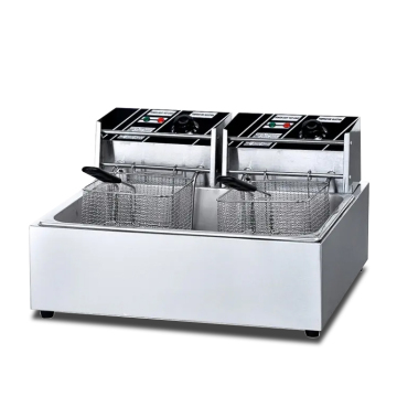 Automatic Commercial Electric Deep Fryer with Oil Filter and Timer
