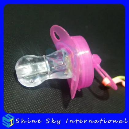 Fashion New Arrival Led Soft Pacifier