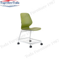 Office Training Chairs High Quality Cheap Plastic Chair With Writing Table Factory