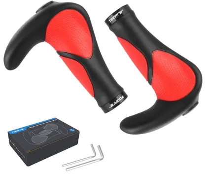Anti-Slip Folding Mountain Bike Handlegrips - 10063 Bull Horn Grip