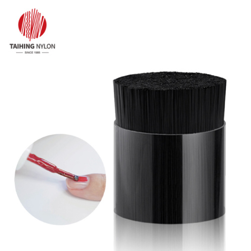 Black nail polish brush filament PA612