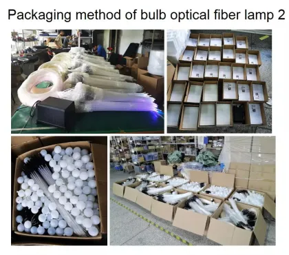 Colorful Outdoor Ball Lights: Waterproof Garden Decorative Fiber Optic Lights