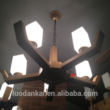 Electrical dining room european contemporary large artistic indoor glass penant lamp