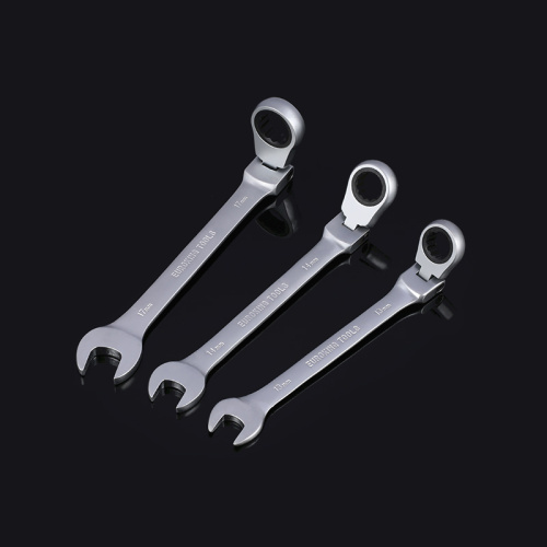 Juego de llave de llave combinada de cáscara flexible de 8 piezas