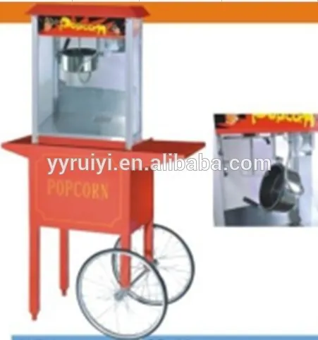 1500w 8oz popular type commercial gas popcorn machine