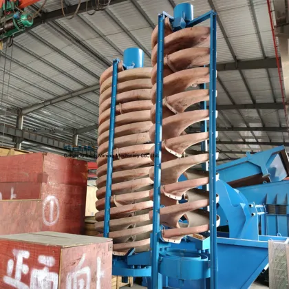 Gravity Separation of Titanium Ore from Iron Mine Using Spiral Separators