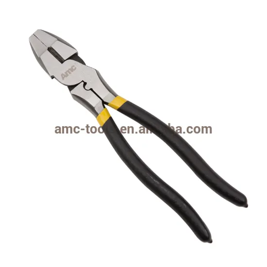 Combination plier double color dipped handle