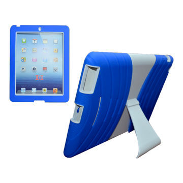 PC Case for New iPad, with Stand Function, Various Colors are Accepted
