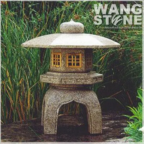 Japanese Small Garden Decoration Use Stone Lantern For Sale