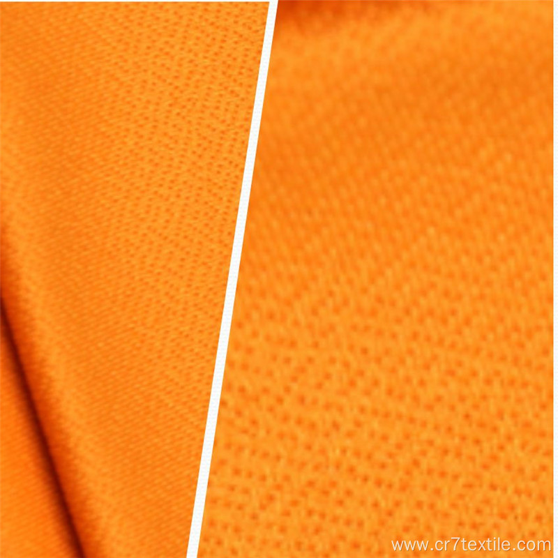 Wool Peach Polyester 4 Way Spandex Knitted Fabric