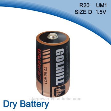GOLHILL 1.5v um1 dry battery size d r20