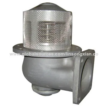 Manual Foot Valve, Made of Aluminum Alloy, 80mm Diameter