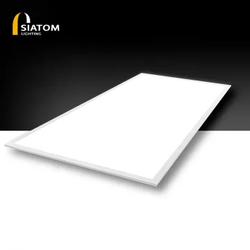 Hanging Backlight Flat Panel Light: Recessed White Rectangle 2x4 LED Fixture 2x4ft