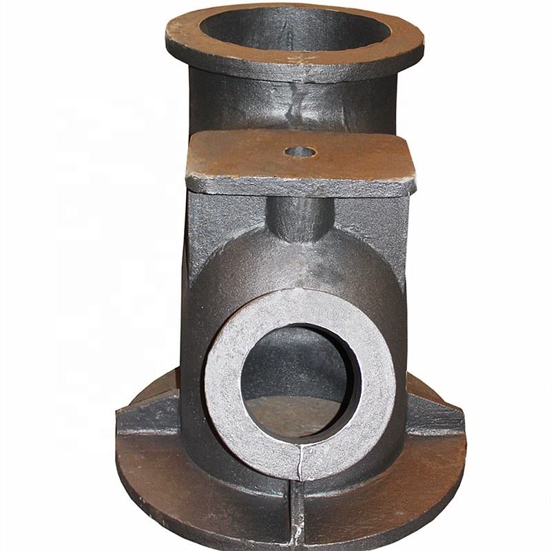 Cast iron elbow valve