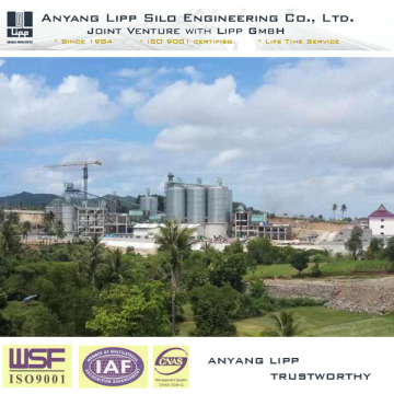 Mineral Powder Processing Plant 6000T Silo Indonesia Project