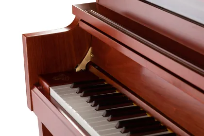 WILLIAMSAMES S6H Upright Piano Walnut Matte Home 126cm Acoustic Piano
