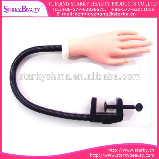 Professional Nail Tools Adjustable Practice Training Hand for Nail