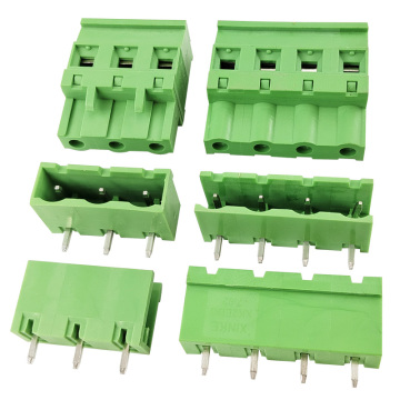 7.62mm Complete Male & Female Plug-in Terminal Set Vertical Type A/B Female and PCB Straight/Right-Angle Header Open/Closed Side
