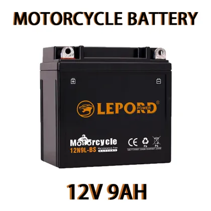 Denel TCS Haojue Motorcycle Battery Prices 12V 9Ah N9L Maintenance Free Lead Acid