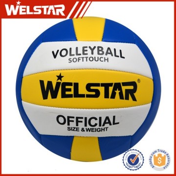 Official Size Cheap colorful customer design promotional volleyball