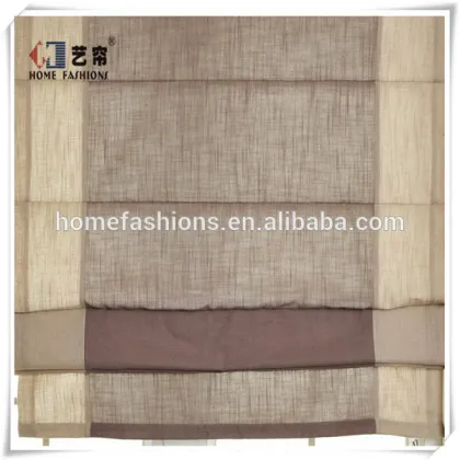 Yilian Latest Design Jacquard Roman Style Curtain Roman Roller Blinds