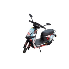 Fashionable Electric Scooter with Anime Graphics