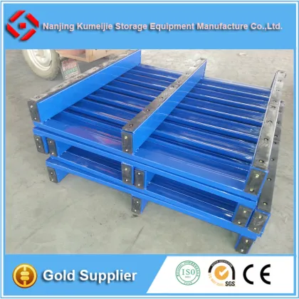 High Loading Capacity Powder Coating Stable Single Faced Metal Pallets