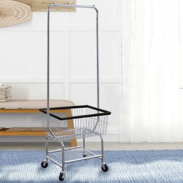Gantungan kawat multi-fungsi stainless steel untuk pengeringan pakaian dalam dan luar dan tampilan di ruang tamu rumah