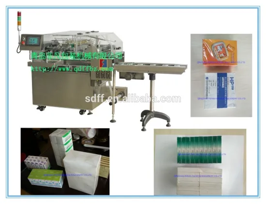 Full Automatic Cigarette Box Cellophane Wrapping Machine with Tear Tape