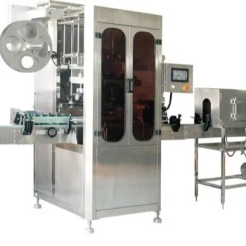 Full Automatic Shrink Sleeve Bottle Labeling Machine for PVC and PET Labels