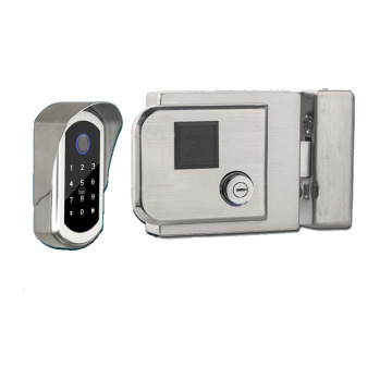 Wireless Smart Door Locks: Fingerprint, Keyless Entry with Waterproof Features for Home and Yard Security