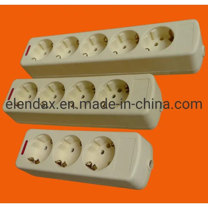 6 Yollu Avrupa Uzatma Soketi E9006ES