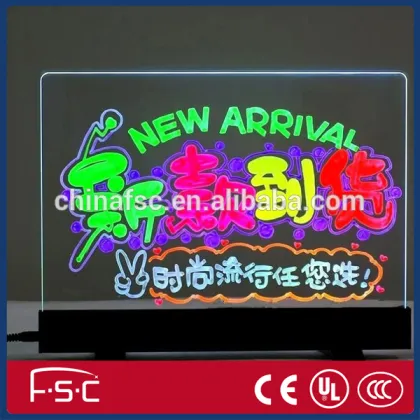 Indoor display lighting fluoresent board led colorful board