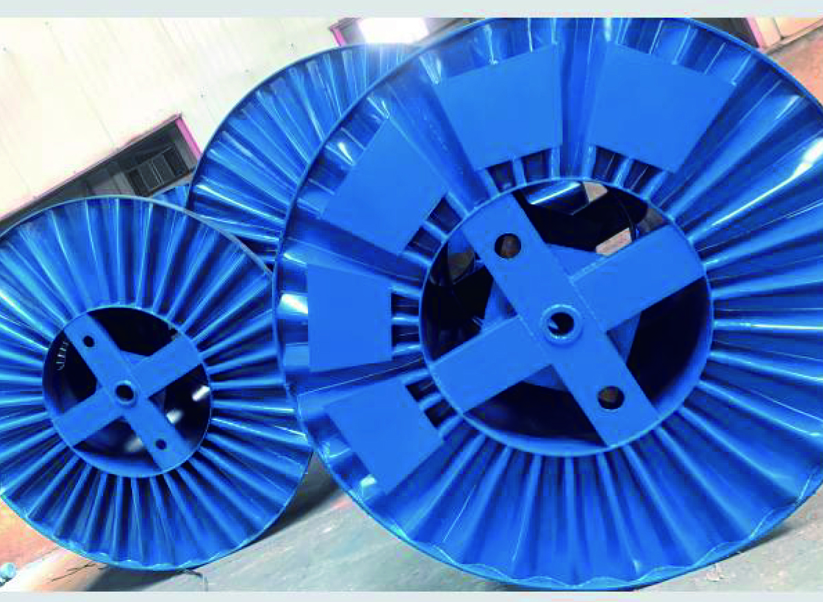 Corrugated wire reel (3)