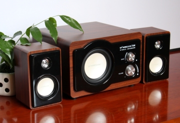 Wireless Hifi Stereo HDCD 2.1 Channel Bluetooth Speaker 70 Watt for TV, PC, Mobile Phone