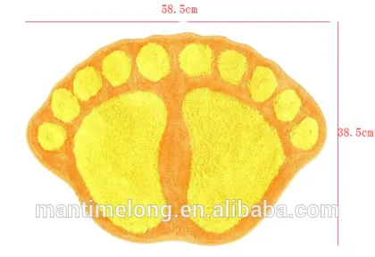 carpet underlay rugs carpet Foot shape carpet