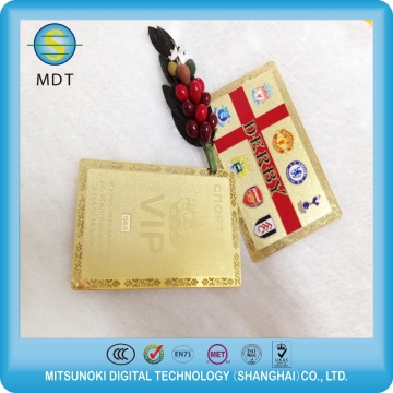 shanghai factory price metal business card