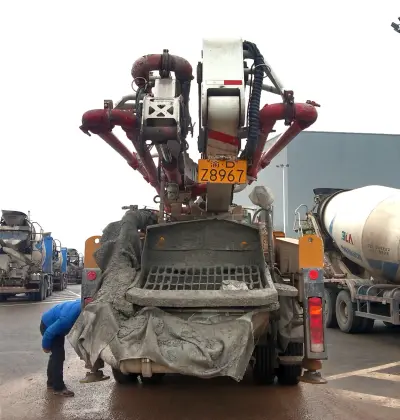 2021 HB37V Used Cement Mixer Concrete Machinery