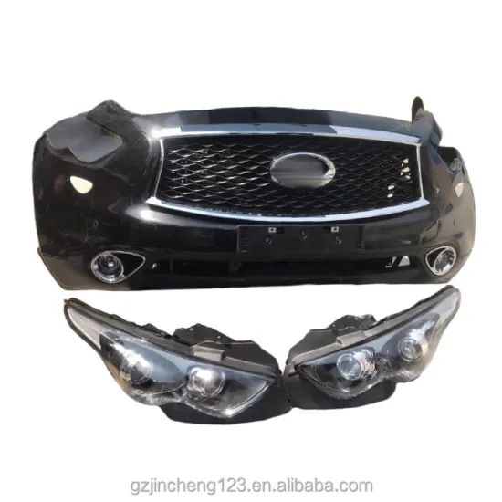 Infiniti QX70 Front Bumper Nose Cut Kit with Grill and LED Headlight - OE 62022CL70ATW