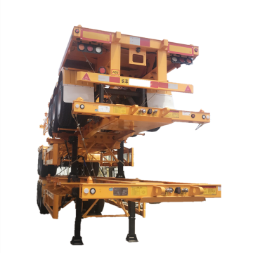 Semi-reboque Skeleton 12 Wheel Container Transport